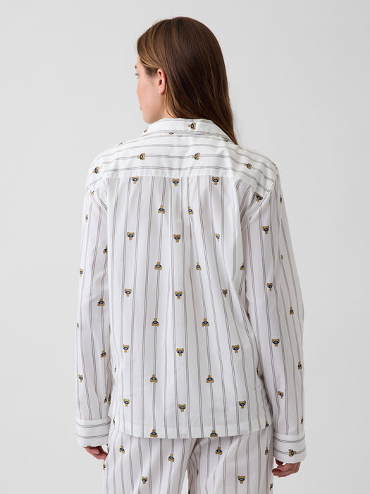 Poplin PJ Shirt