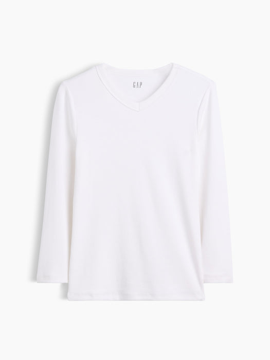 Modern High V-Neck T-Shirt