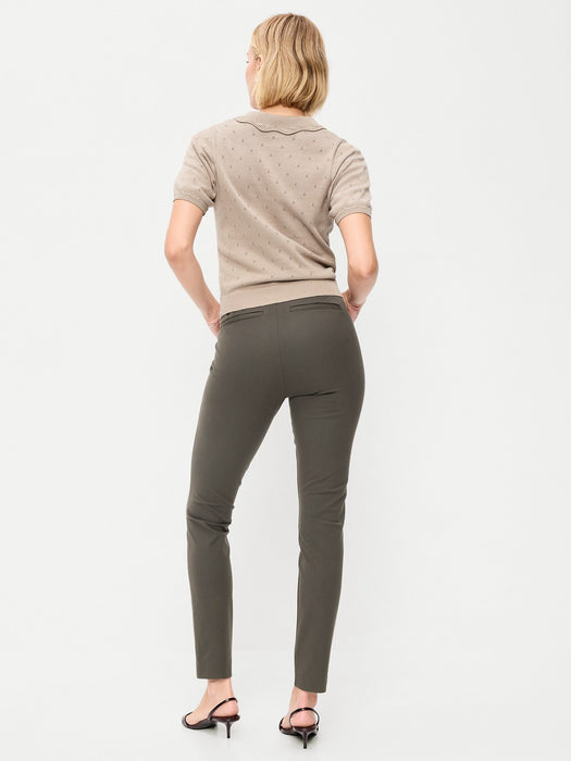 High-Waisted Pixie Skinny Ankle Pants