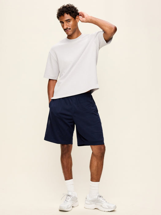 Baggy Mesh Shorts -- 9-inch inseam