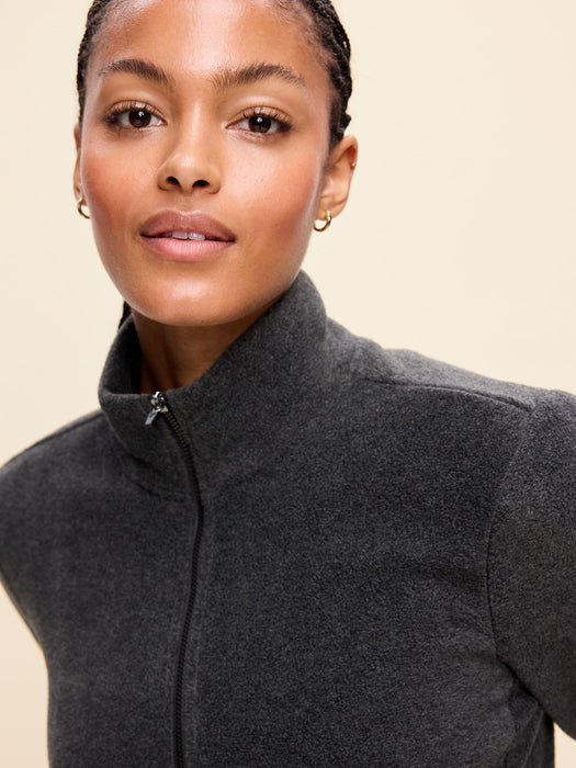 Fitted Performance Fleece Full-Zip Jacket