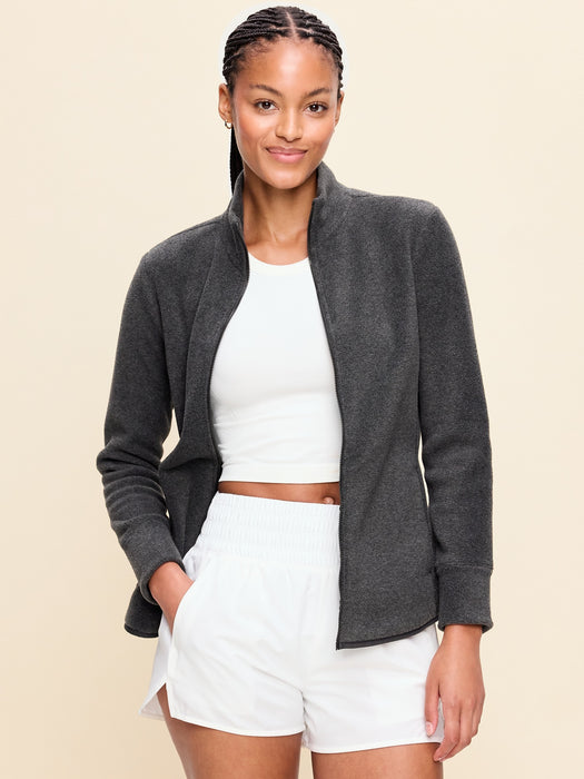 Fitted Performance Fleece Full-Zip Jacket
