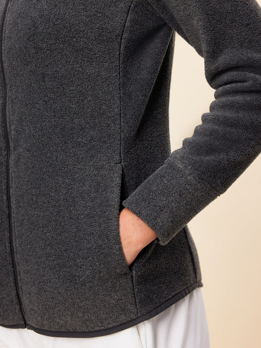 Fitted Performance Fleece Full-Zip Jacket