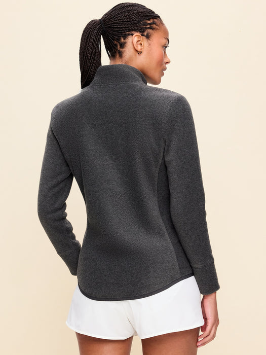 Fitted Performance Fleece Full-Zip Jacket