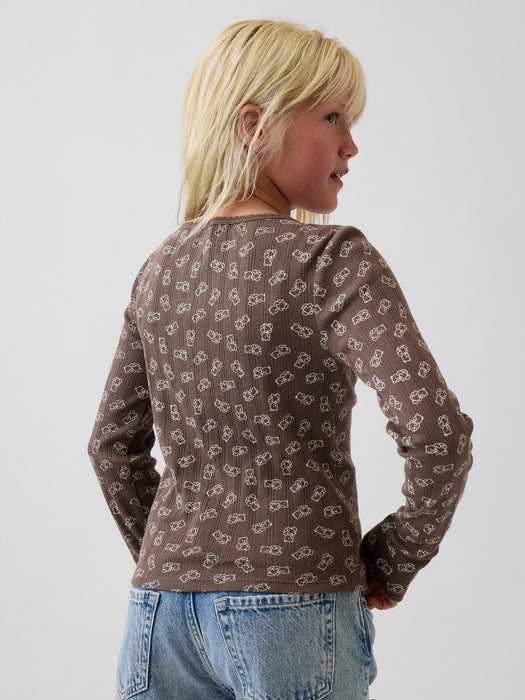 Kids Pointelle T-Shirt