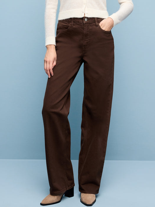 Extra High-Waisted Wide-Leg Jeans