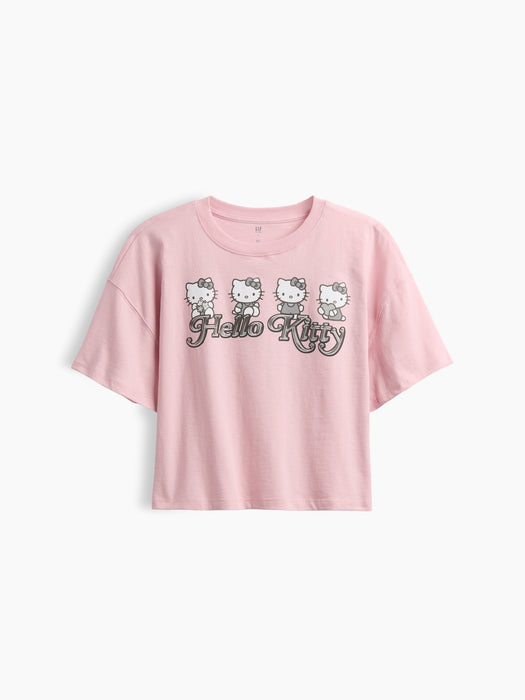 Kids Oversized Boxy Graphic T-Shirt