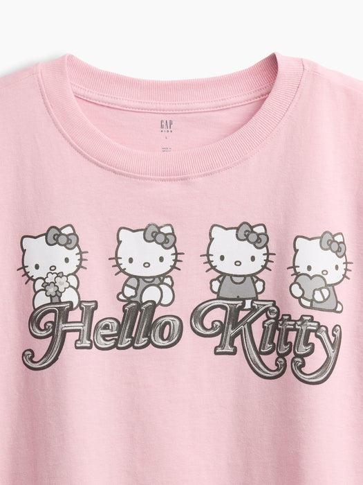 Kids Oversized Boxy Graphic T-Shirt