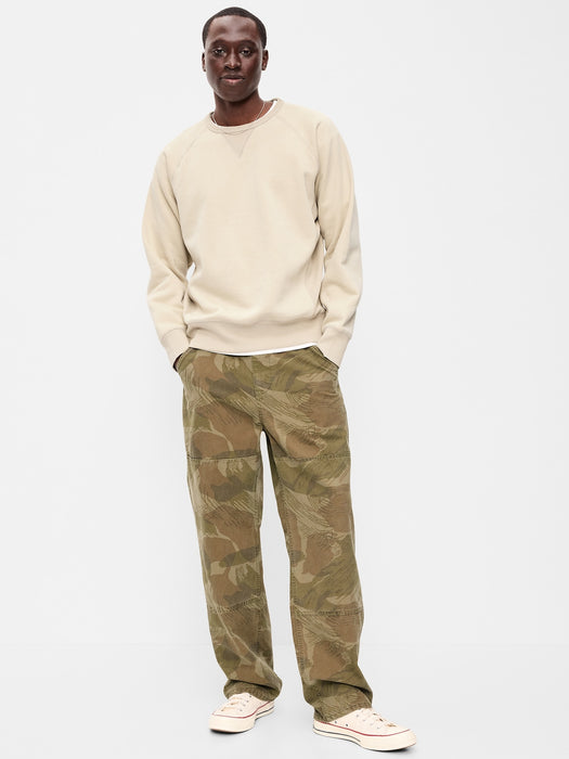 90s Loose Canvas Workwear Pants
