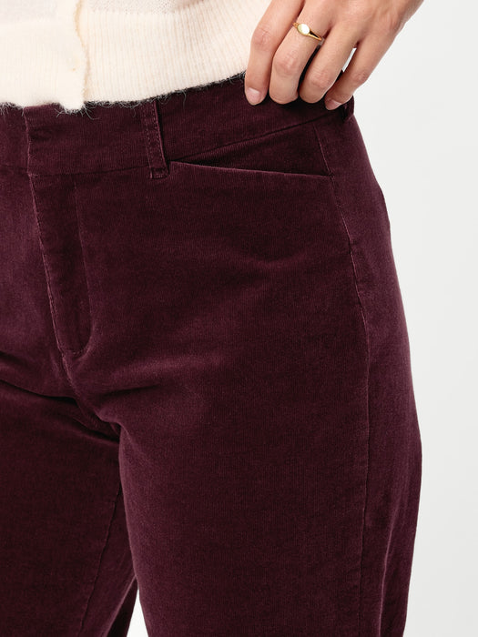 High-Waisted Pixie Straight Pants