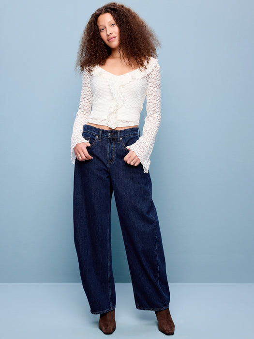 The Arc Mid-Rise Barrel Jeans
