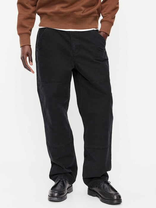 90s Loose Canvas Workwear Pants
