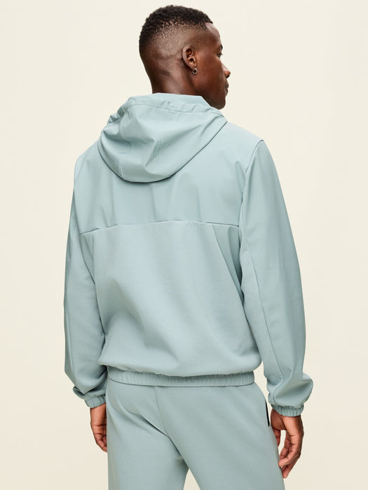 Dynamic Fleece Mixed-Media Full-Zip Hoodie