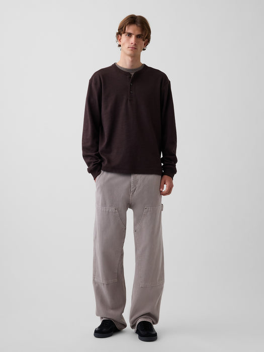 Relaxed Henley T-Shirt