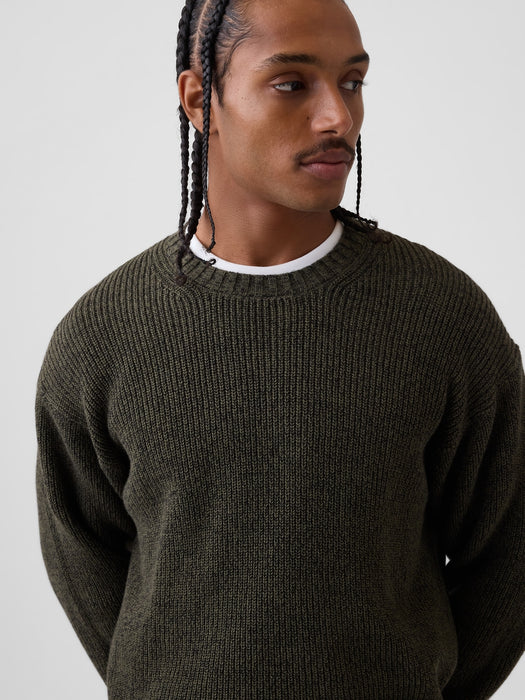 Relaxed Shaker Sweater