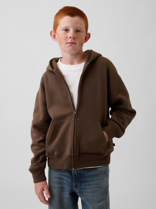 Kids VintageSoft Relaxed Zip Hoodie