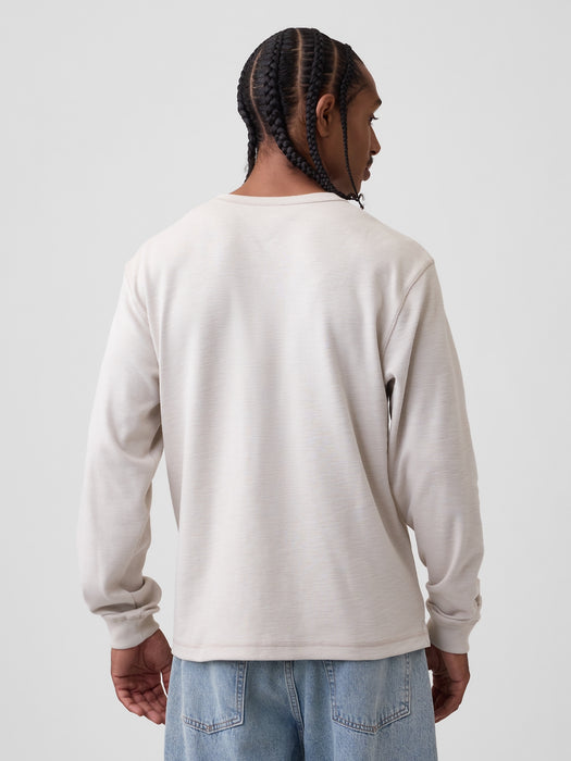 Relaxed Henley T-Shirt