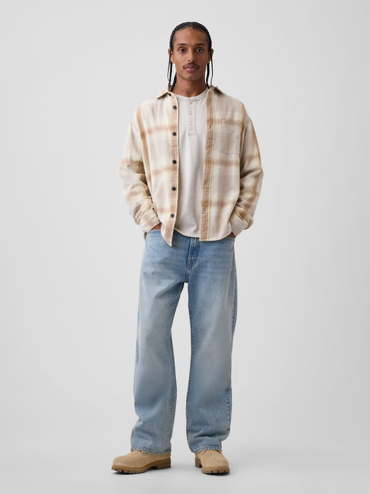 Relaxed Henley T-Shirt