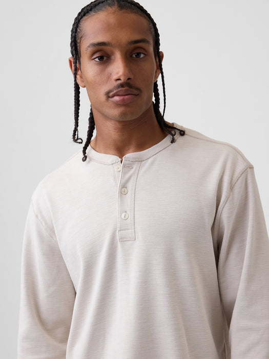 Relaxed Henley T-Shirt