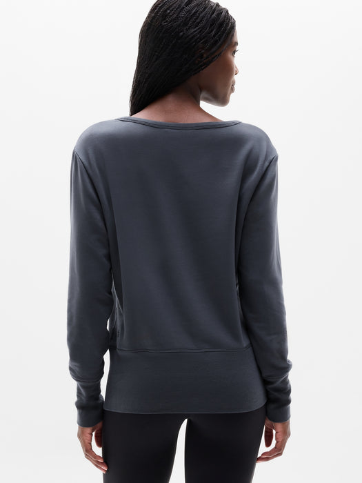 Coaster Luxe V-Neck Sweatshirt