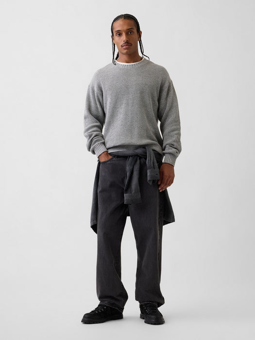Relaxed Shaker Sweater