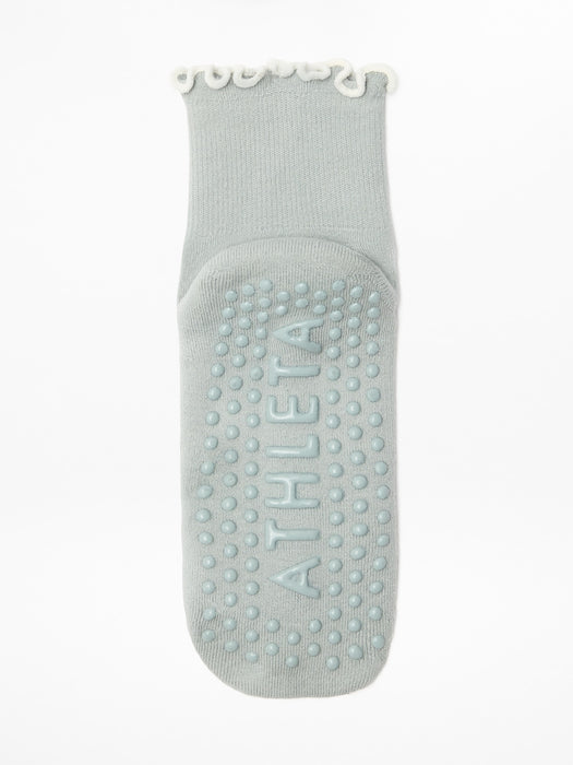 Ruffle Grip Sock