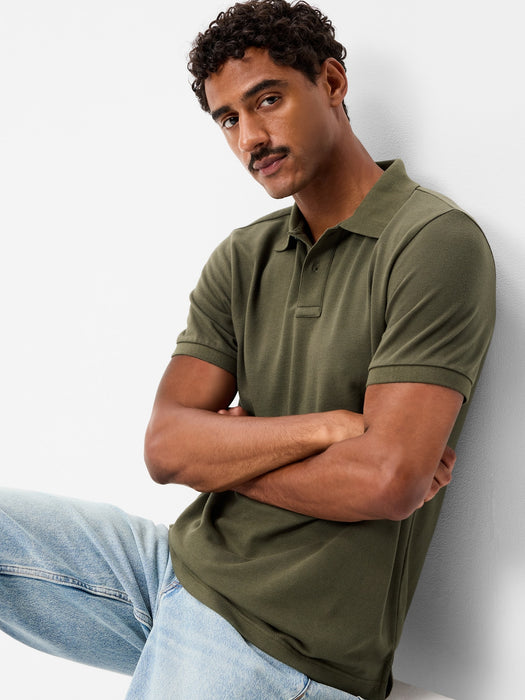Classic Fit Pique Polo