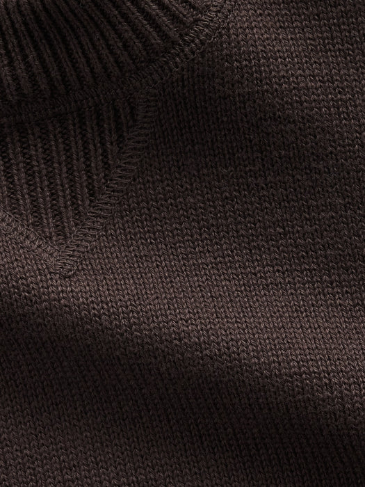 Kids 100% Cotton Relaxed Crew Sweater