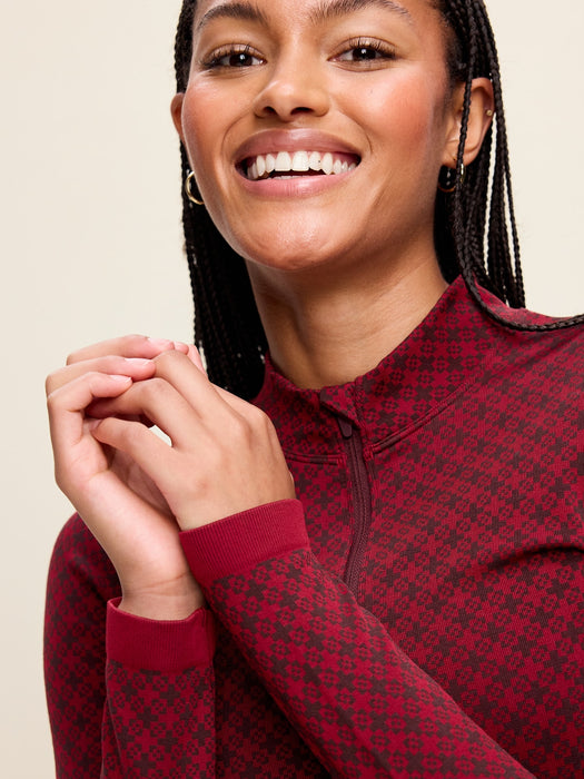 Seamless Jacquard Full-Zip Jacket