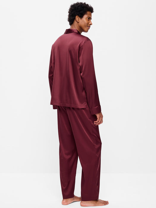 Satin Pajama Pant Set for Men