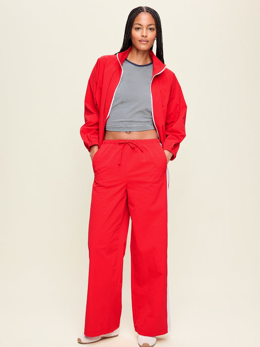 High-Waisted TrekTech Lightweight Woven Active Pants