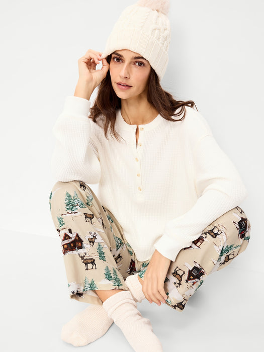 Flannel Pajama Pants for Women