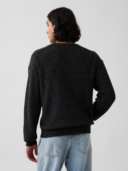 Relaxed Shaker Sweater