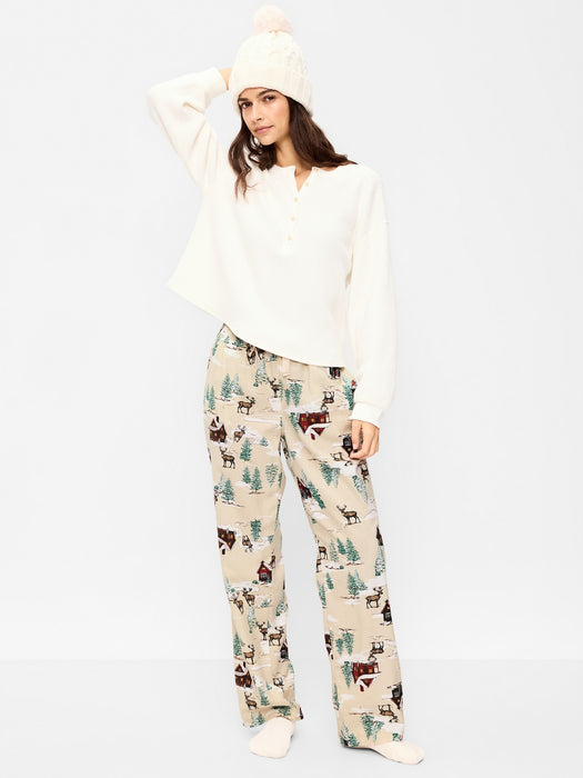 Flannel Pajama Pants for Women