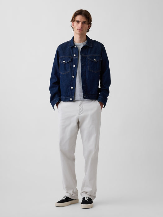 Modern Straight Khakis