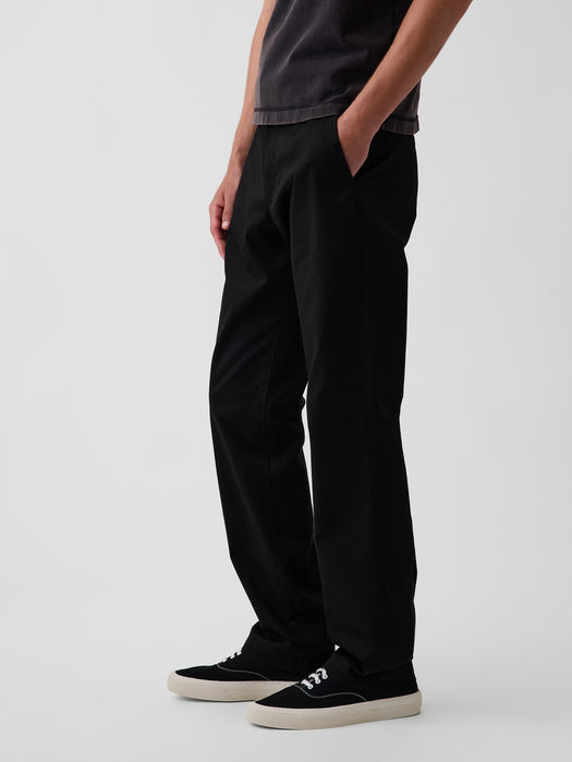 Modern Straight Khakis