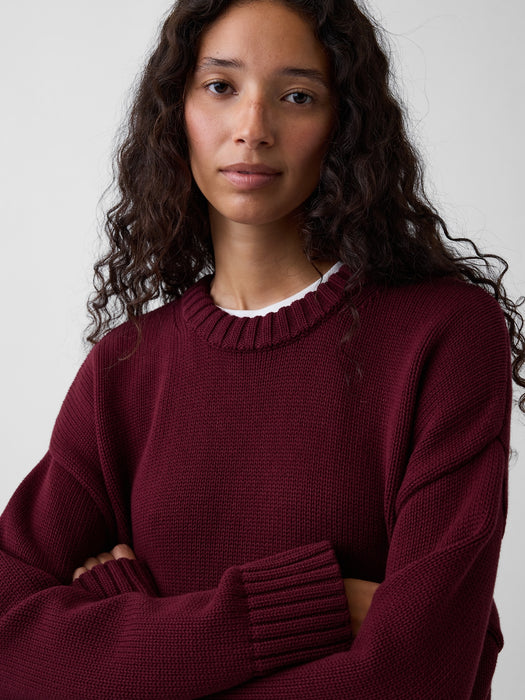 100% Cotton Oversized Sweater