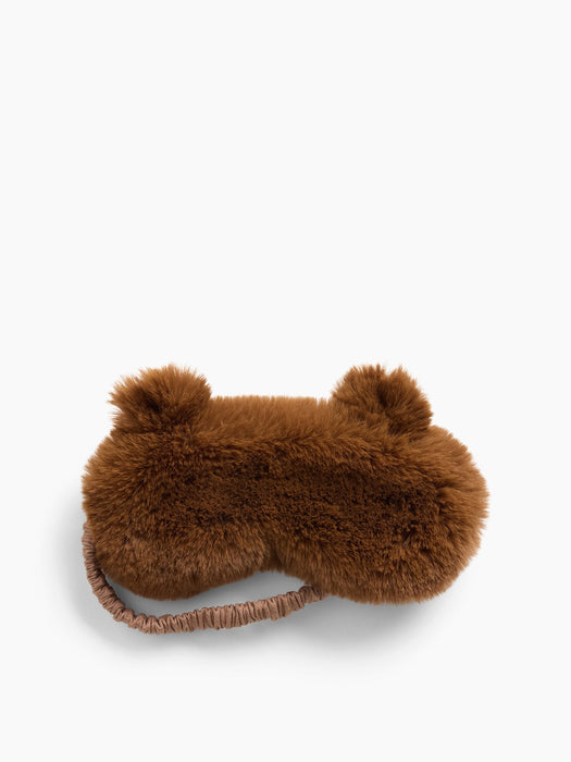 Faux Fur Brannan Bear Sleep Mask