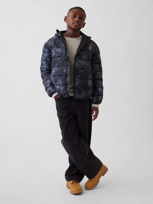 Kids Recycled Lightweight Puffer Jacket