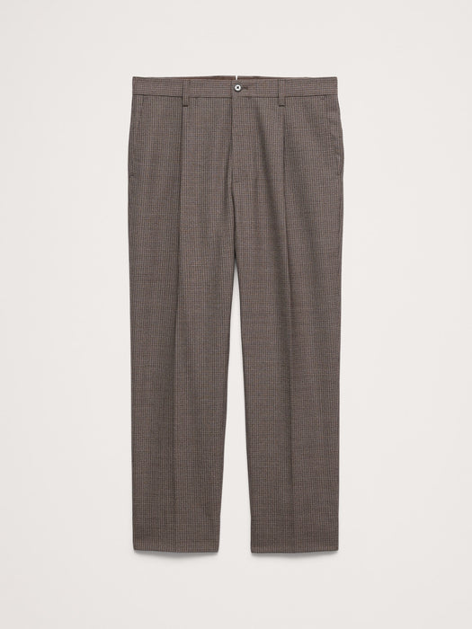 Classic Tapered Twill Dress Pant