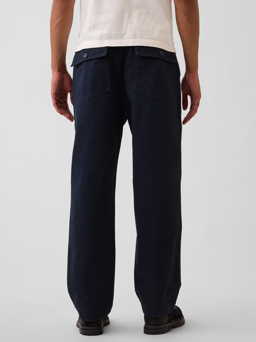 Herringbone '90s Loose Pants