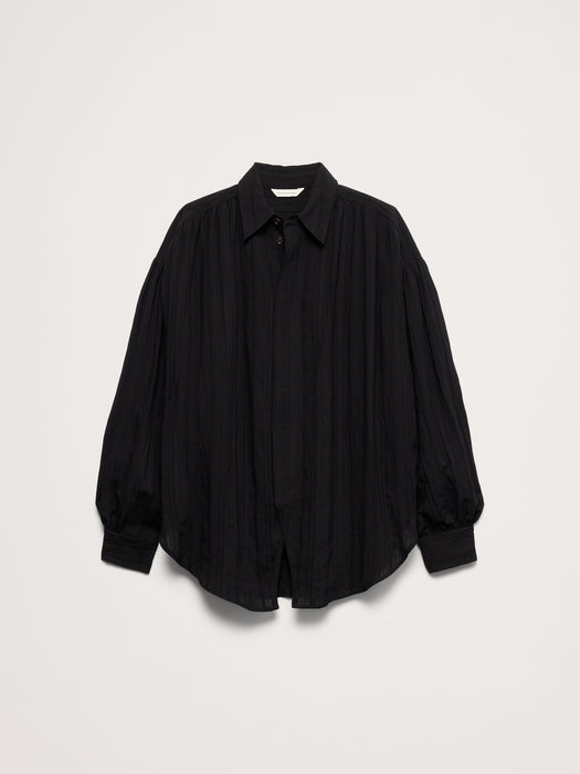 Oversized Textured Shirt