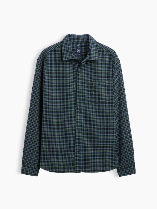 Relaxed Flannel Shirt