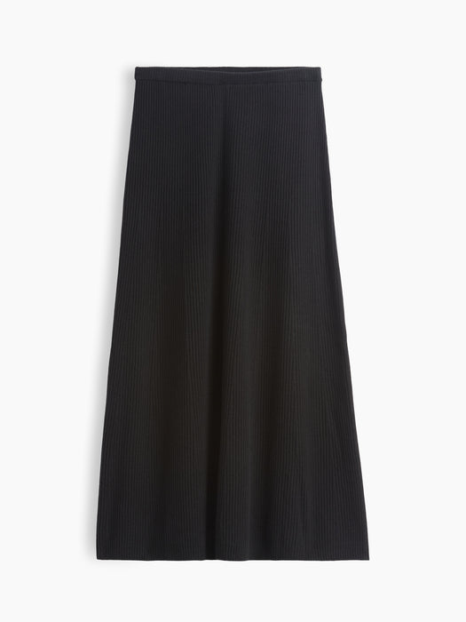 CashSoft Rib Sweater Maxi Skirt