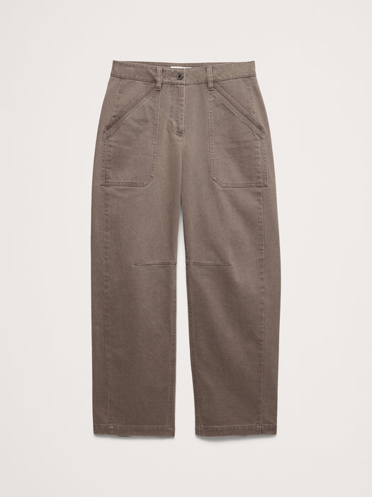 Low-Rise Relaxed Utility Pant