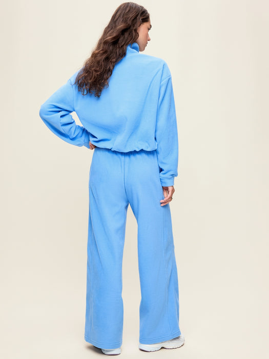 Extra High-Waisted Performance Fleece Wide-Leg Sweatpants