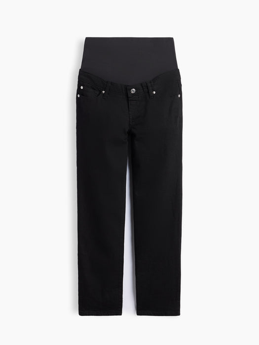 Maternity True Waistband Full Panel Girlfriend Jeans