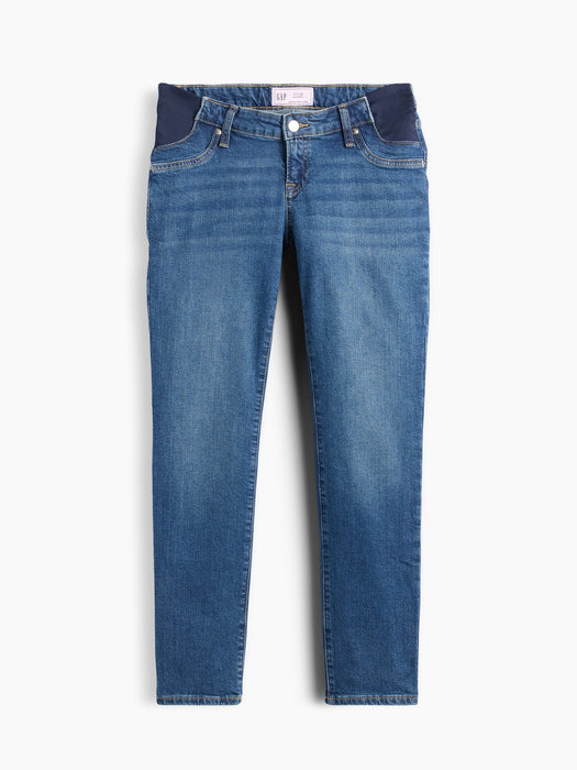 Maternity Inset Panel Vintage Slim Jeans