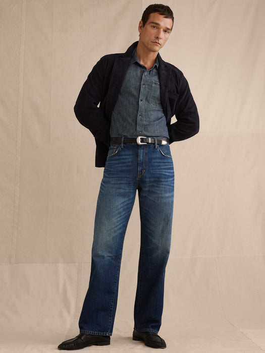 Relaxed-Straight Authentic Jean