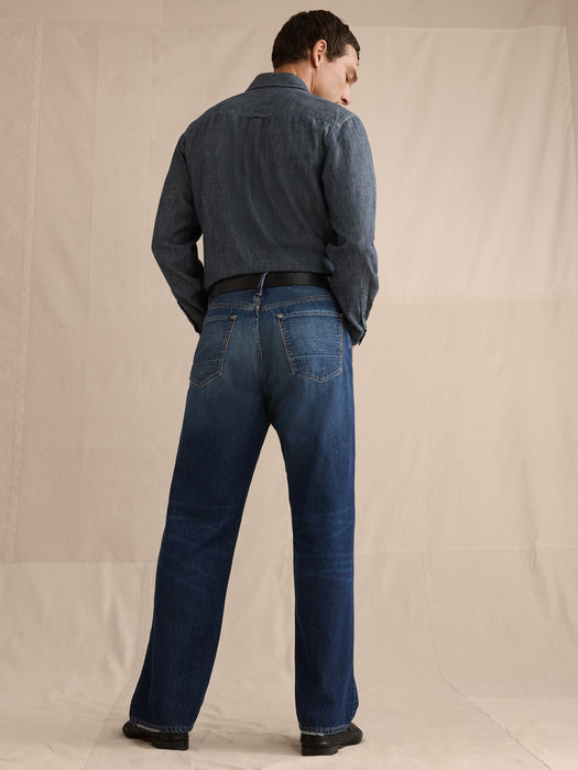 Relaxed-Straight Authentic Jean